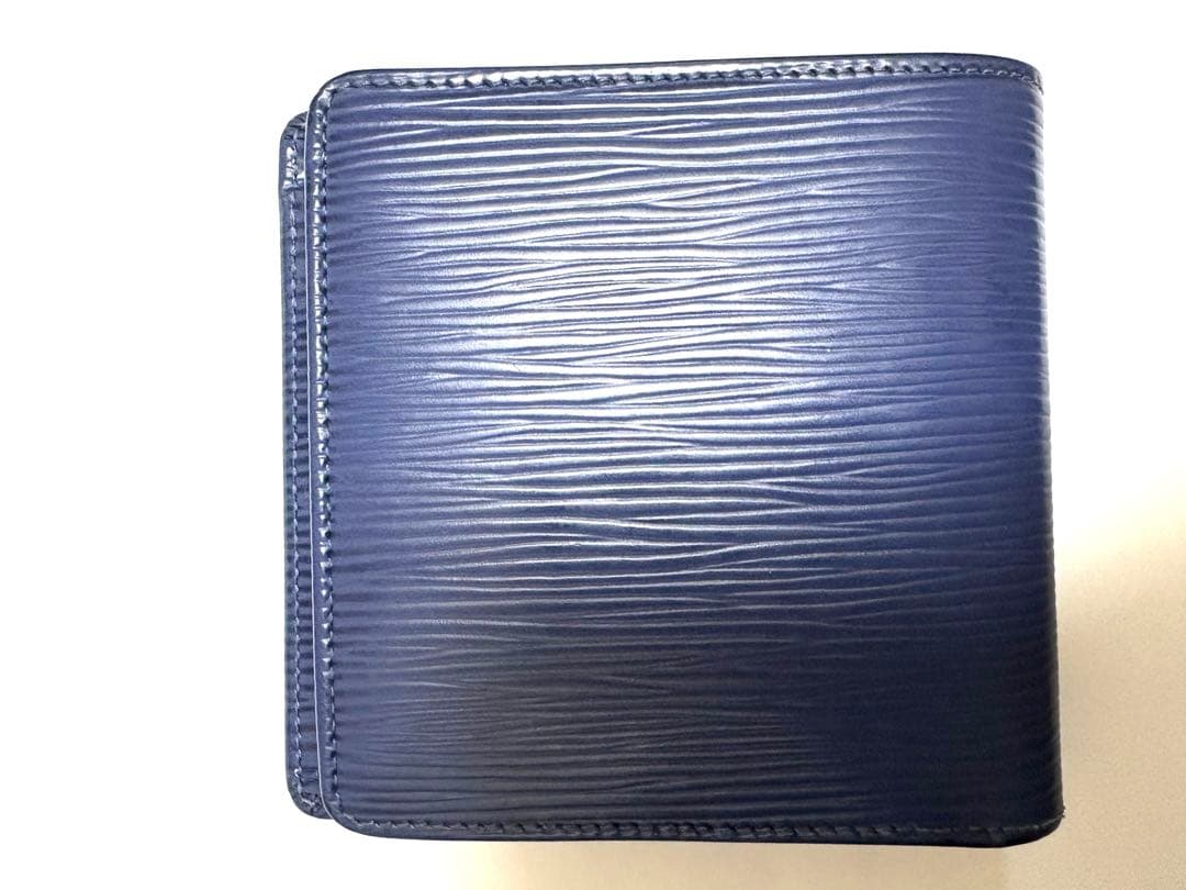 専用　Louis Vuitton エピ　ネイビー 二つ折り財布