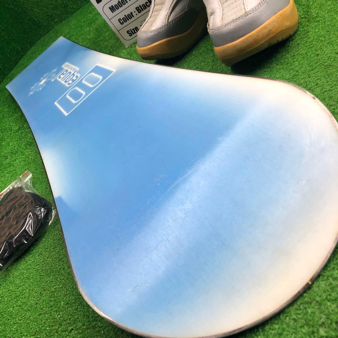 宝-631 子供用スノーボードセット120cm ビンディング新品 メンテナンス済