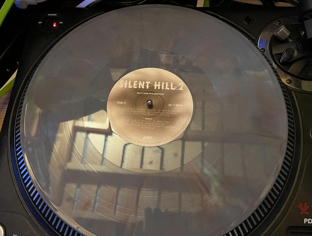(中古)サイレントヒル2 OST アナログレコード　コナミ
