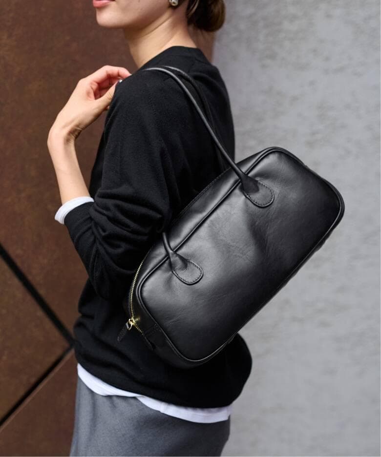 美品◎AULETTIロングハンドルボストンバッグFRAMeWORK別注品