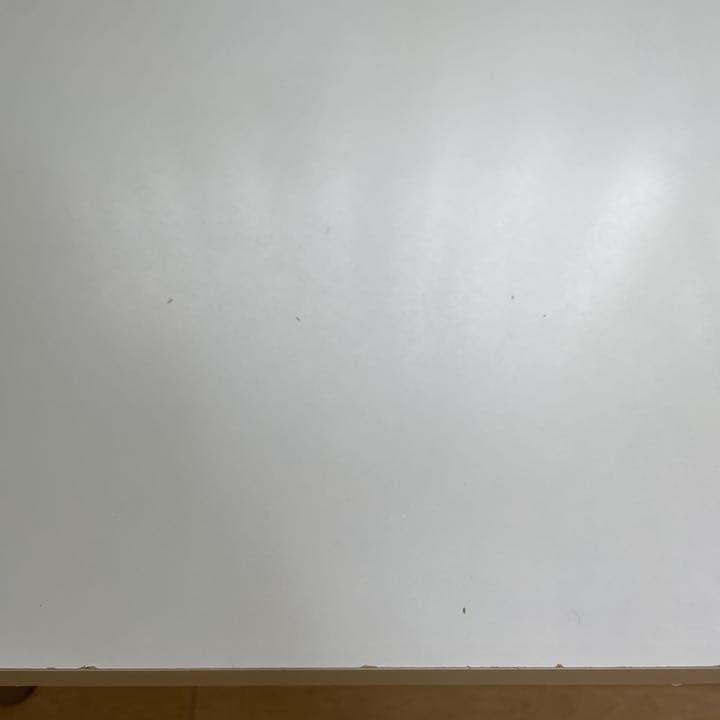 デスク 幅100cm 光沢ホワイト/机/学習/PC/在宅テレワーク