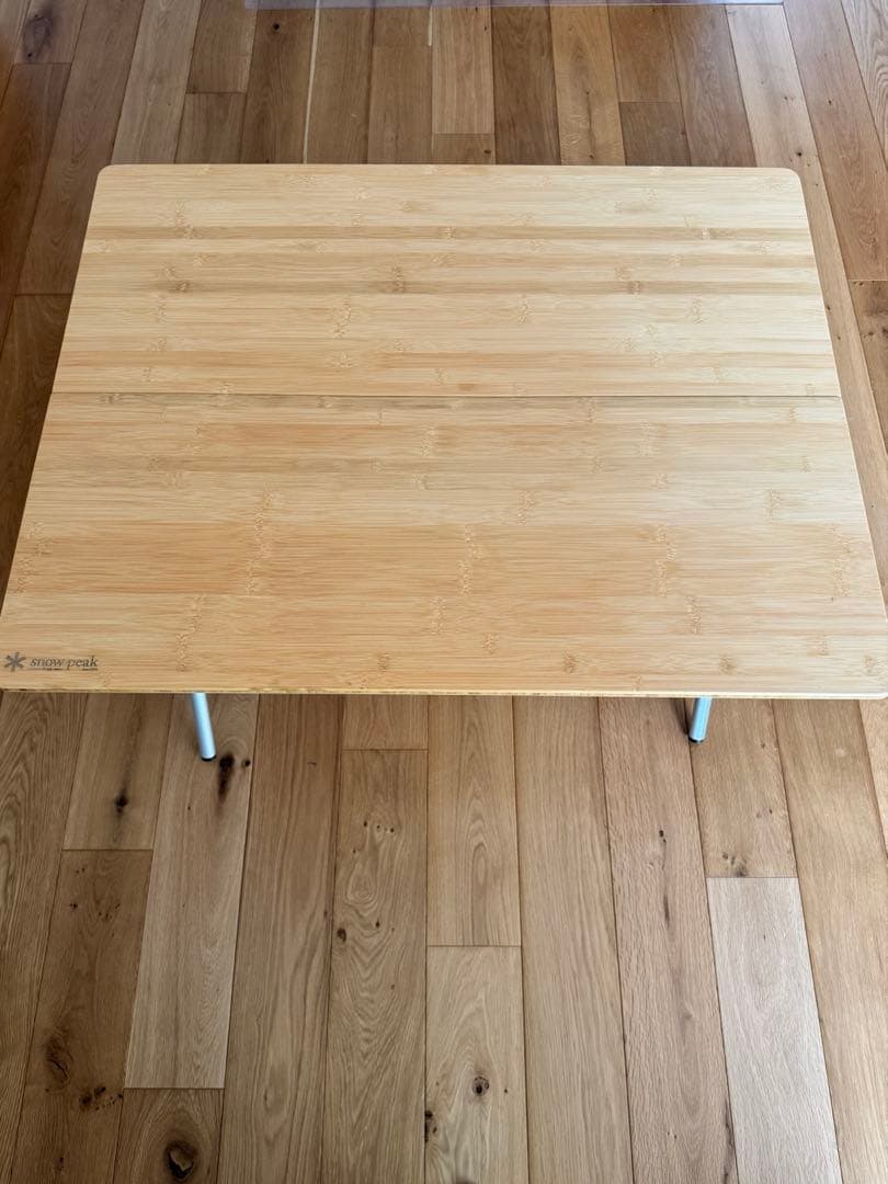 スノーピーク　ワンアクションテーブル竹　LV-010T