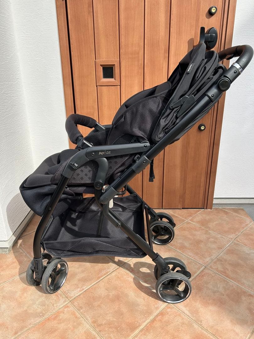 ベビーカー Aprica オプティアクッショングレイス 両対面　A型