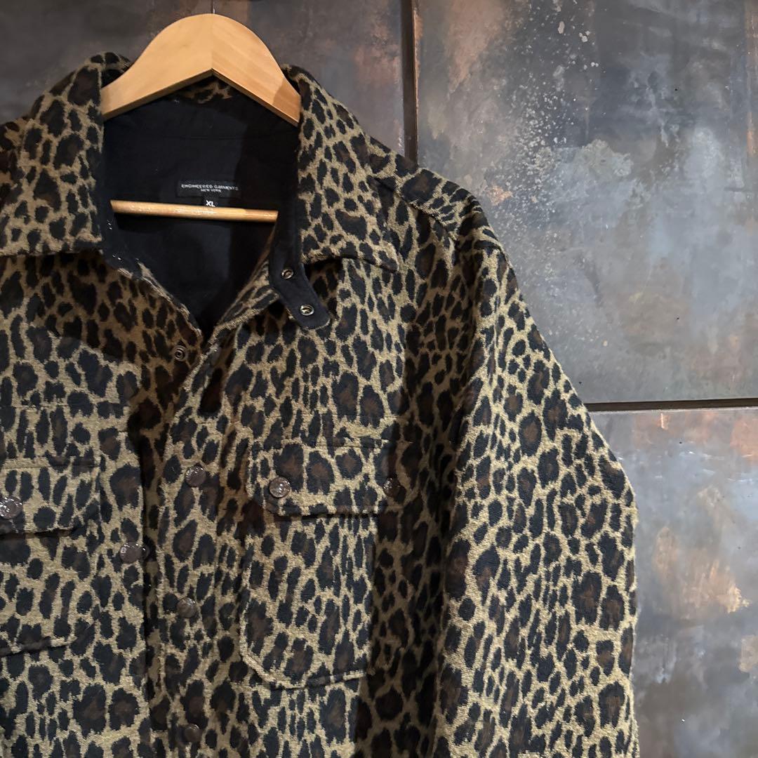 Engineered Garments エンジニアドガーメンツ レオパードCPO