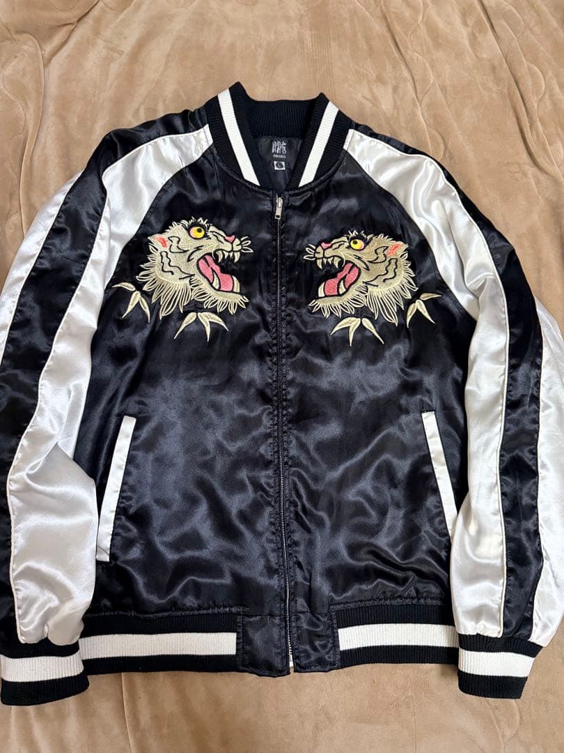 OBORO 大虎 日本限定 スカジャン vintage サテン unisex