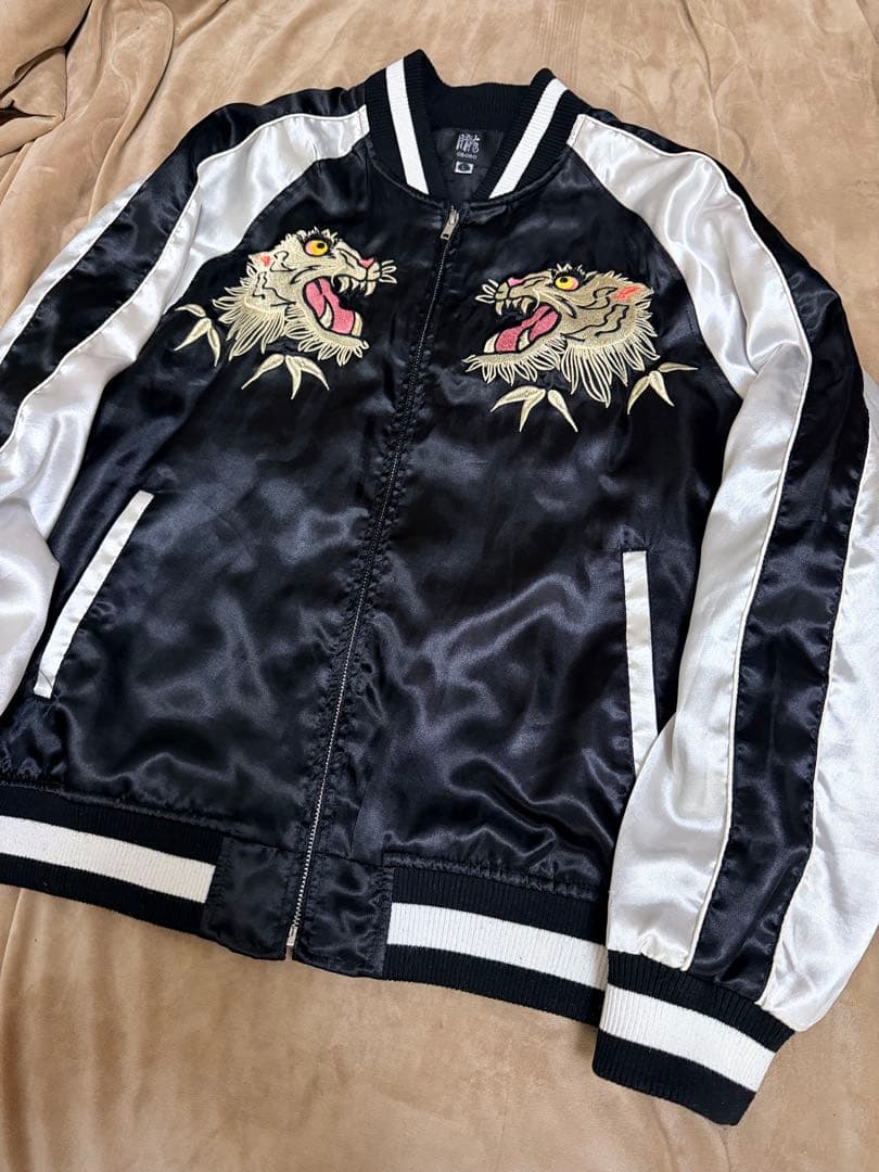OBORO 大虎 日本限定 スカジャン vintage サテン unisex
