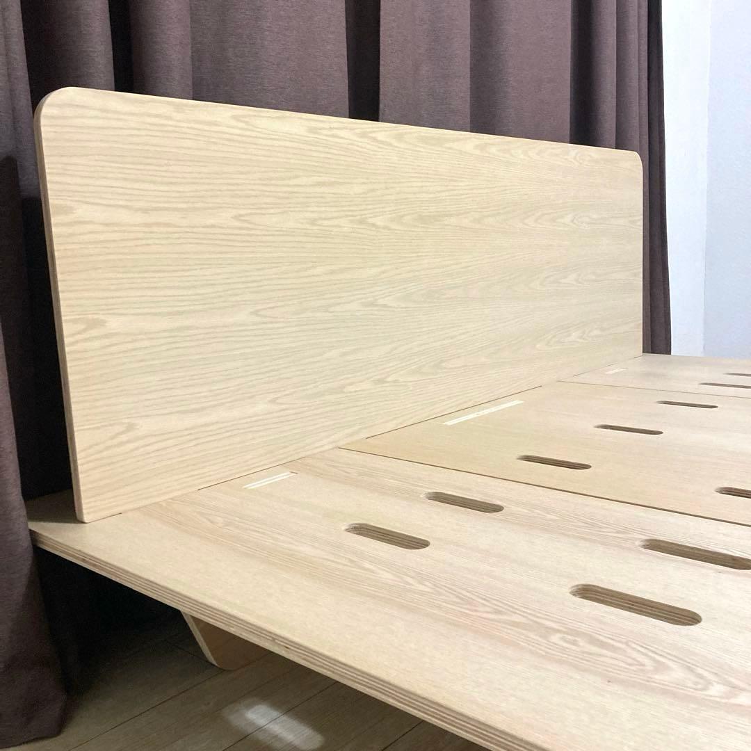 【自社配送エリア限定販売】 Koalaレッドオーク素材クイーンサイズフレーム