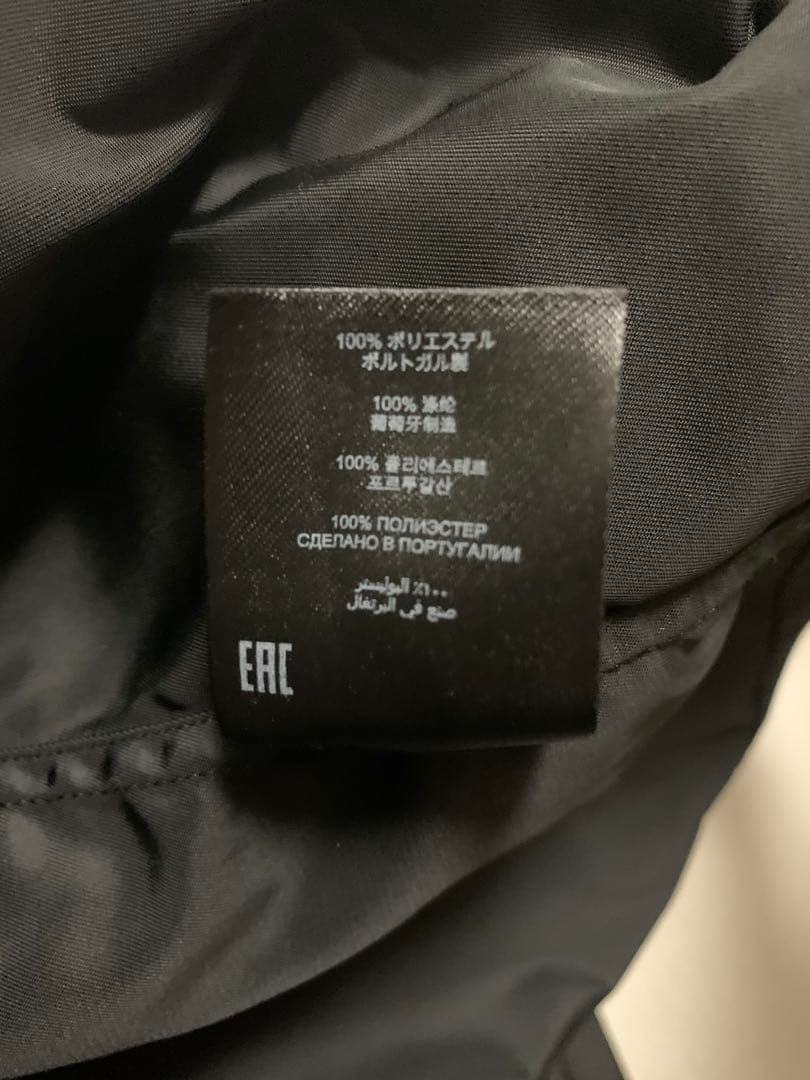 DRIES VAN NOTEN ブラックジップアップシャツ