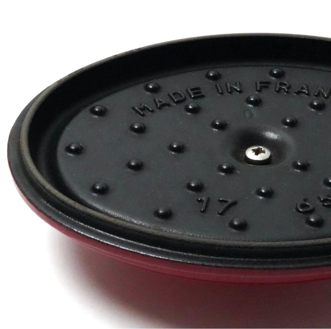 【美品】ストウブ staub ピコココット オーバル　17cm チェリー