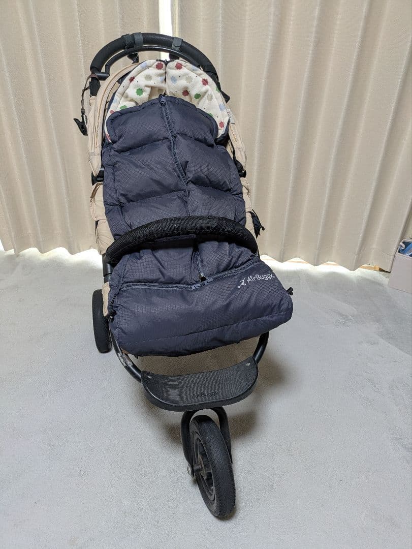 【新生児対応】Air Buggy ベビーカー 日よけ付き＆チャイルドシート