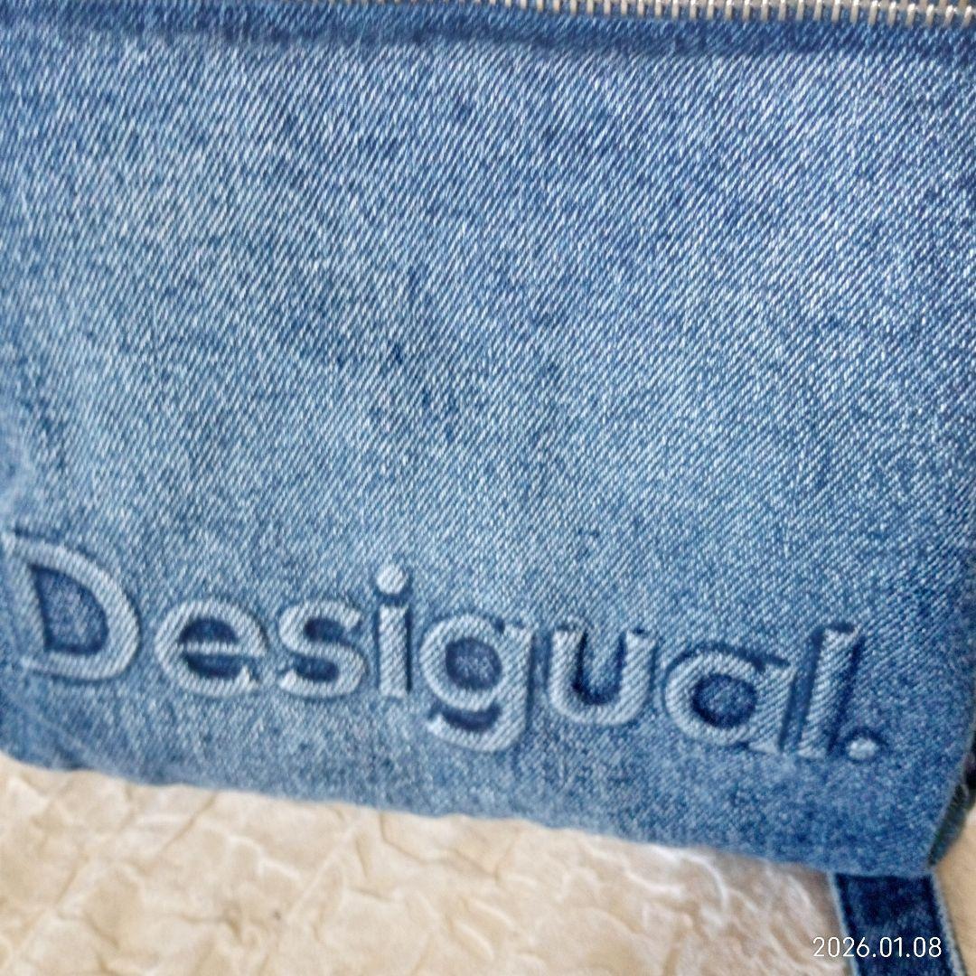 新品　デシグアル　デニム　2way　リュック