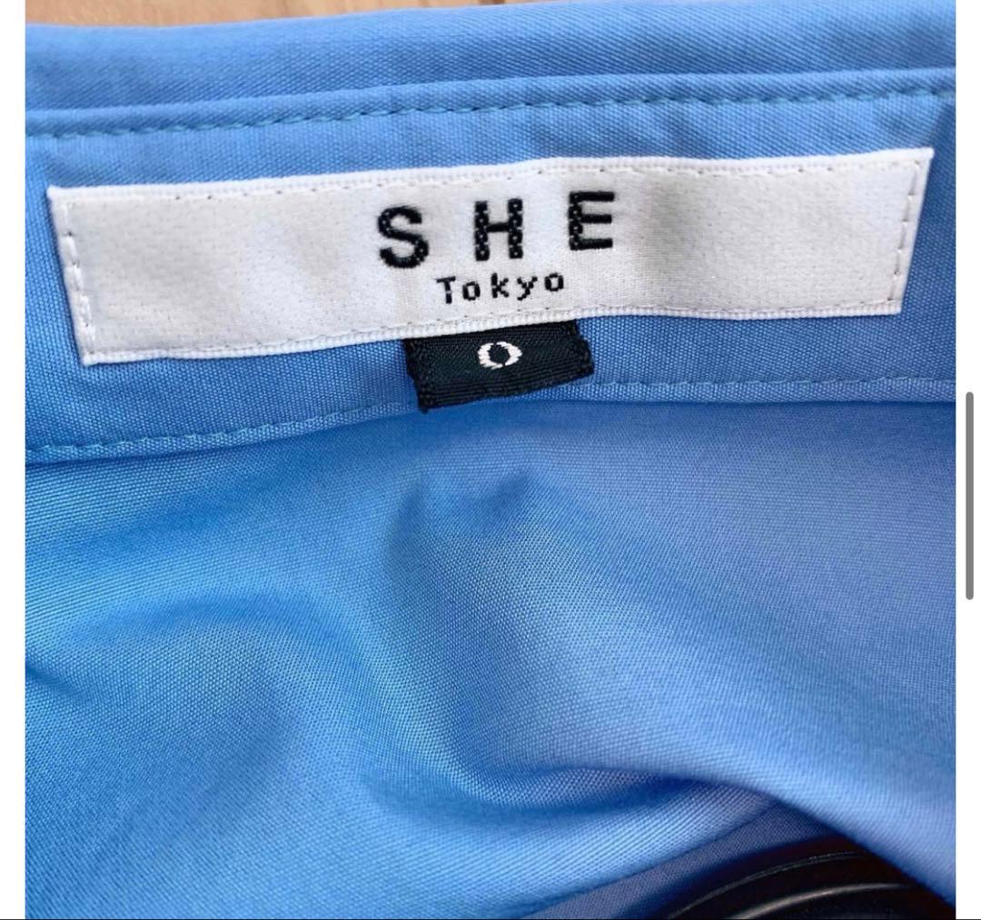トップス She Tokyo Brook 0 sax blue