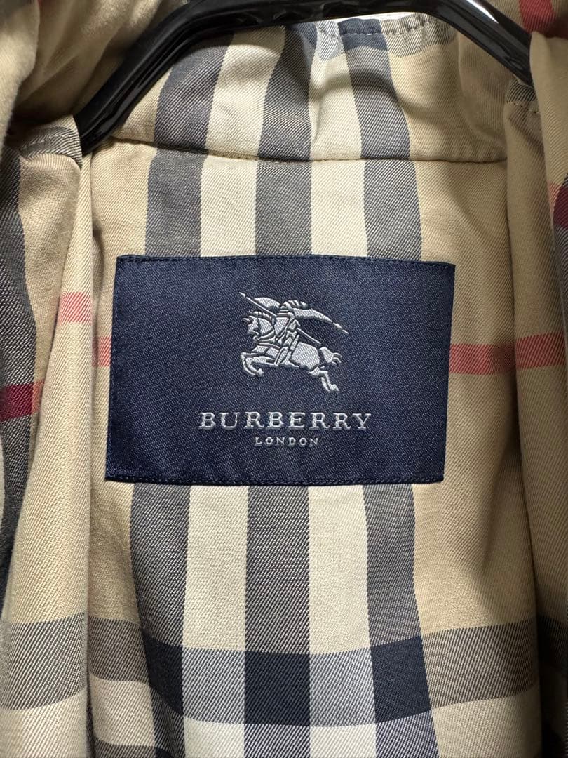 【美品】BURBERRY LONDON ライナー付コート ブラック