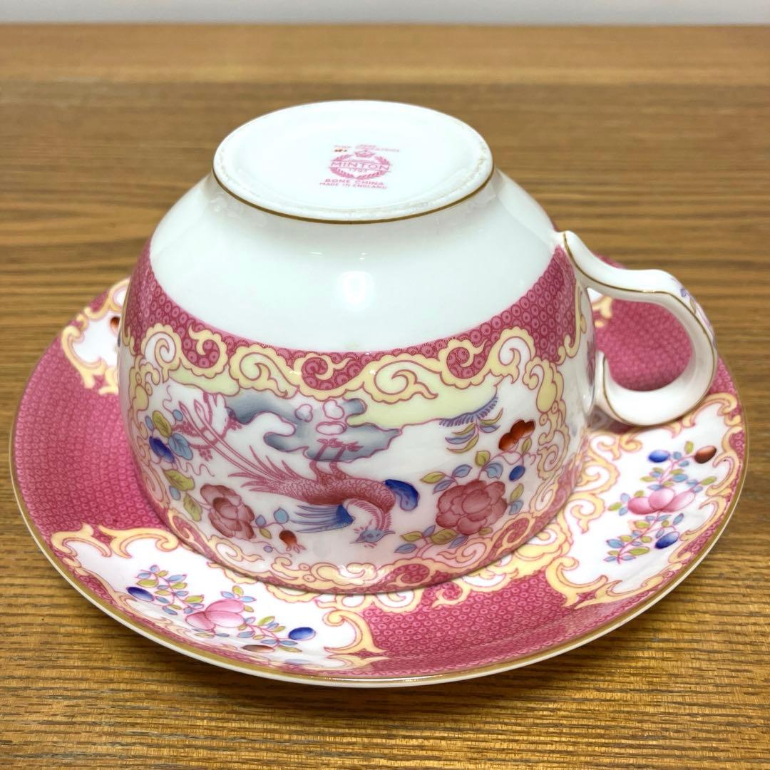 ミントン　コカトリス　ピンク　モーニングカップ