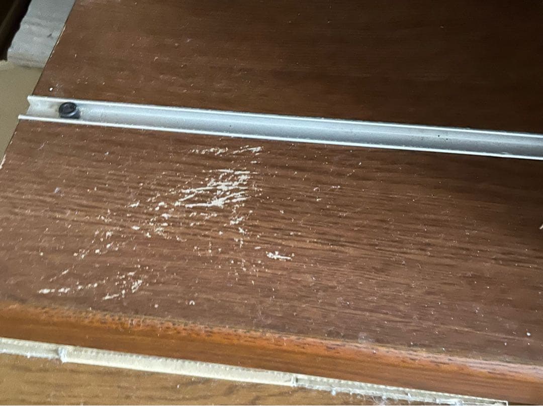 飾り棚付き本棚　スライド式