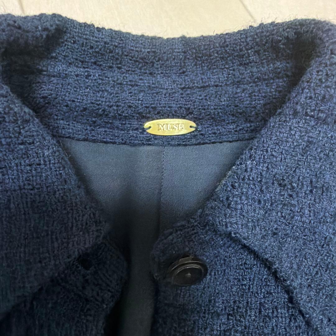 MUSE TWEEDシャツジャケット