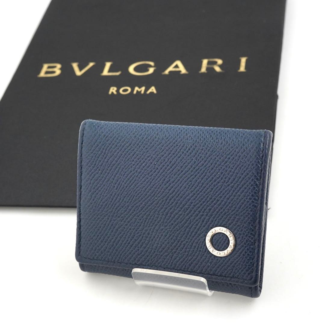 ✨プレゼント梱包✨　BVLGARI ケース　小銭入れ　ロゴマニア　クラシコ