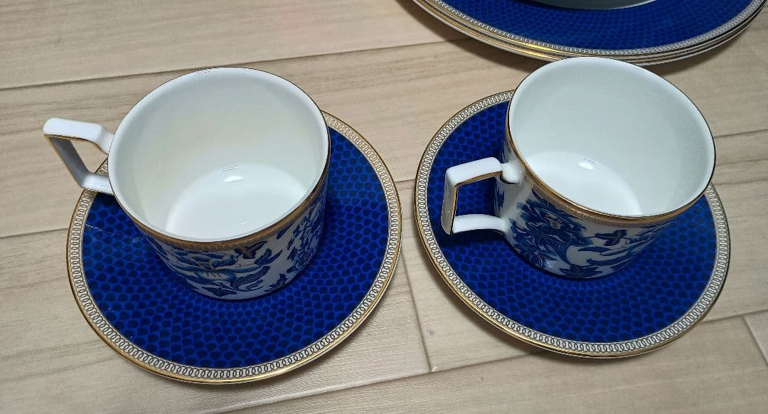 ウェッジウッド　ハイビスカス　食器セット【使用品】