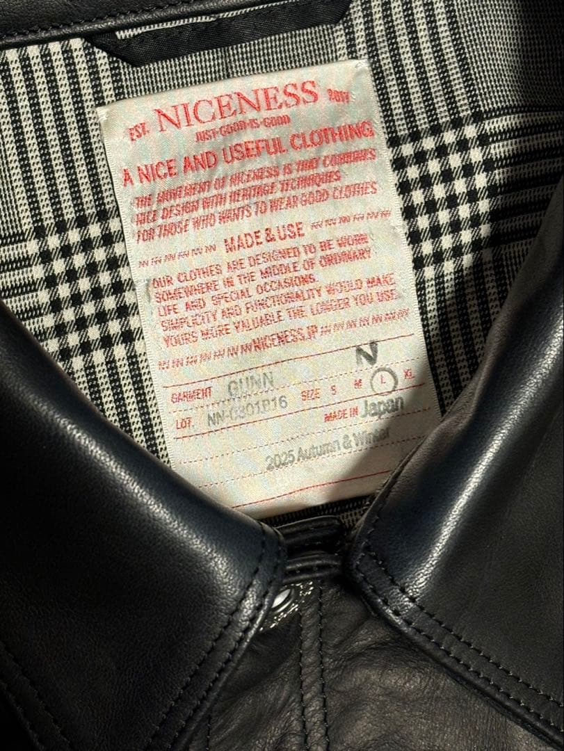 最終価格！NICENESS GUNN OILED LEATHER TRUCKER