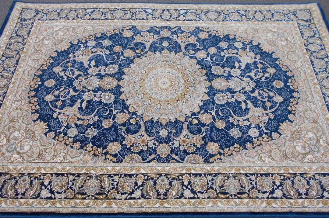 225万ノット！超高密度織 絨毯！本場イラン産 200×250cm-201621