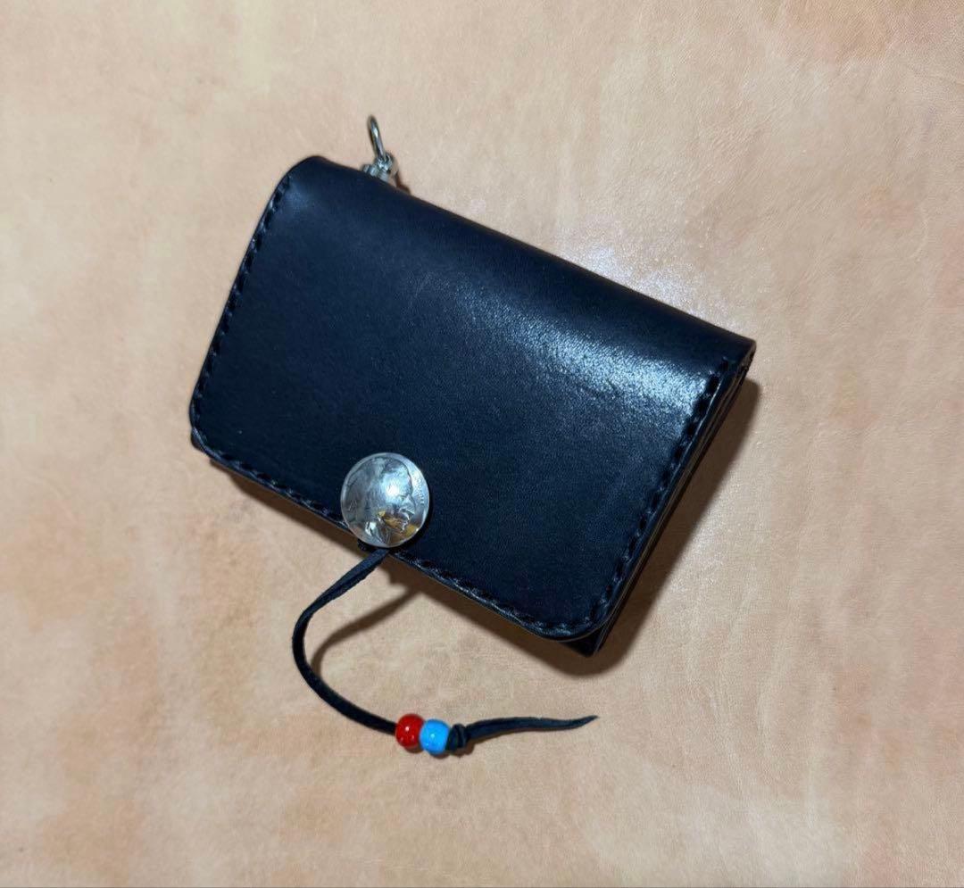 早い者勝ち　アメカジ　財布 黒