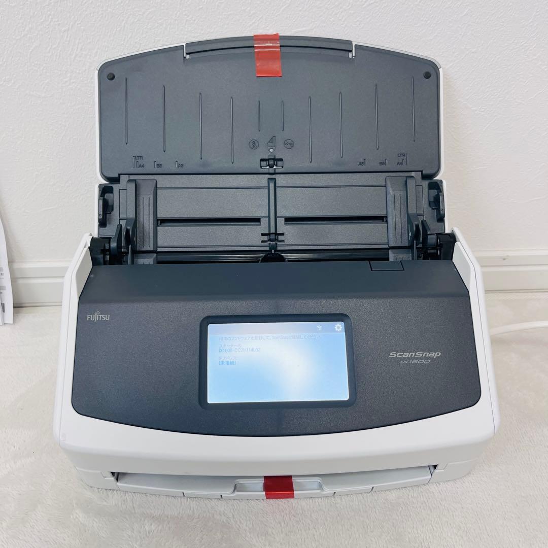 ScanSnap ix1600 ホワイト スキャナー fujitsu 富士通