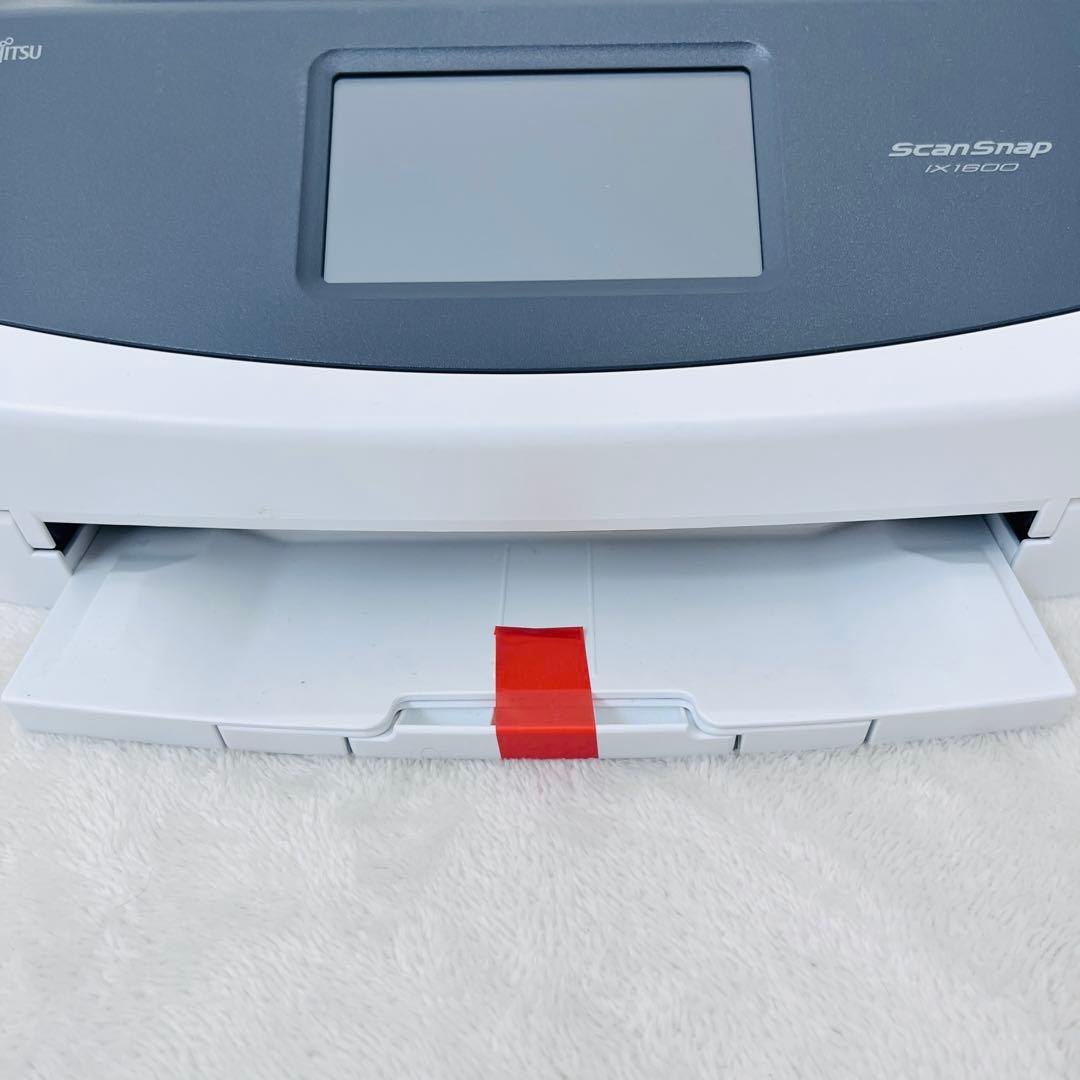 ScanSnap ix1600 ホワイト スキャナー fujitsu 富士通