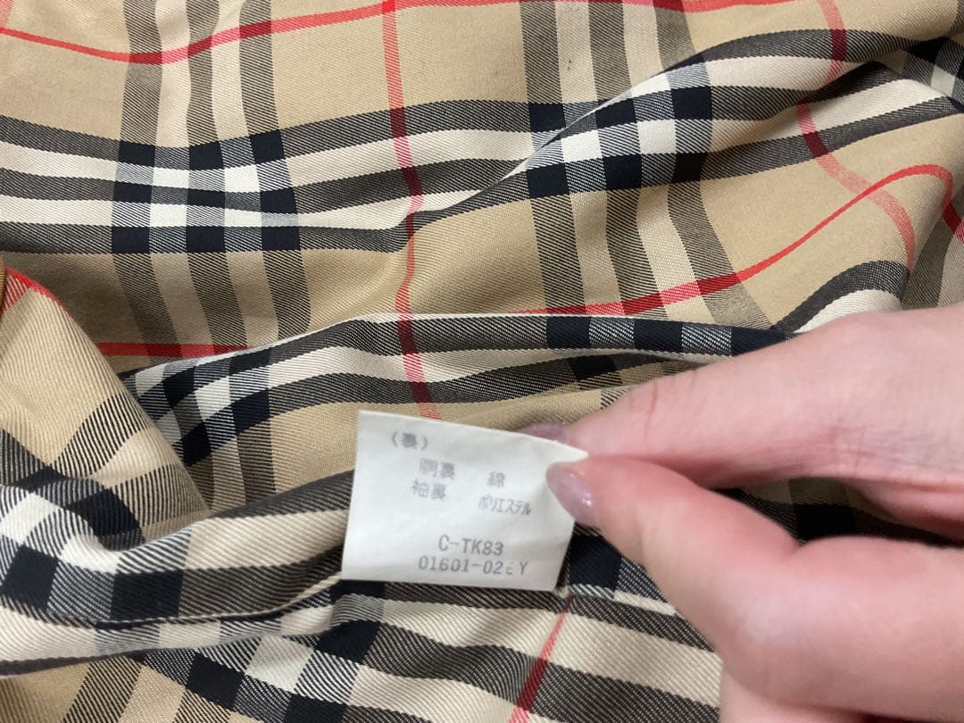 H3577 バーバリーズ　カーキ　ジャケット　コート