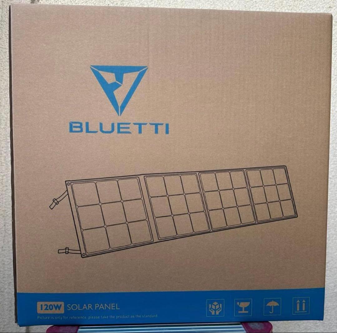 BLUETTI SP120ソーラーパネル ポータブル電源充電 防災 新品