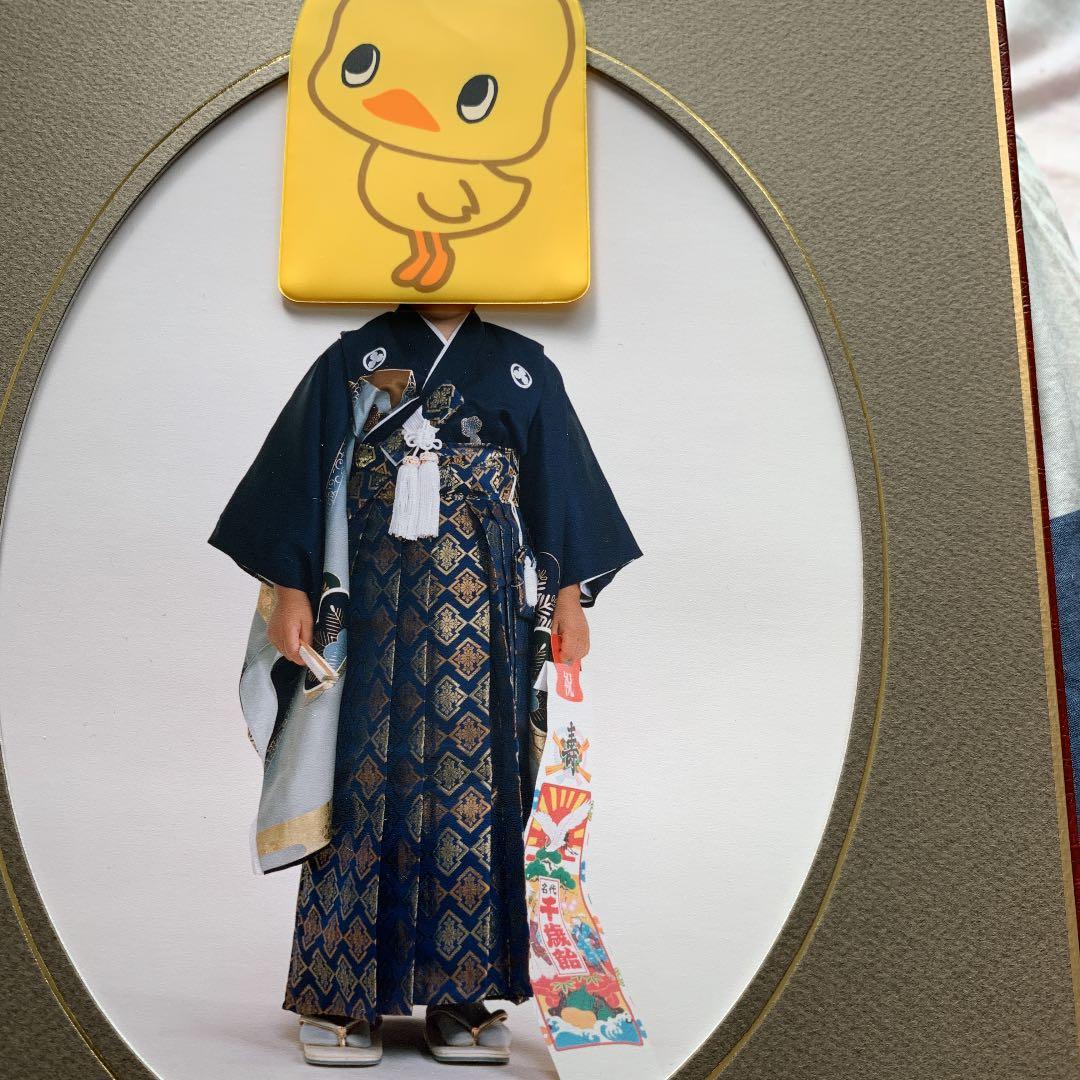 七五三男子着物　正絹  お値下げ中☆