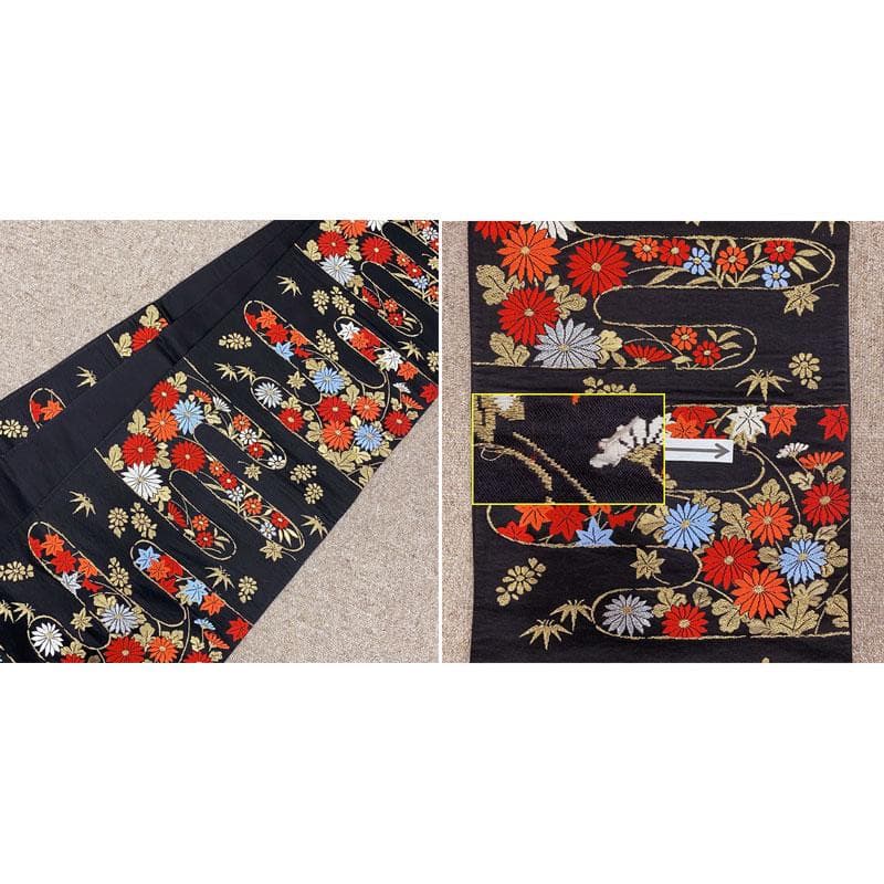 512aj57◎振袖のみ 金彩 金駒刺繍 成人式 結婚式 十三参り 赤◎美品