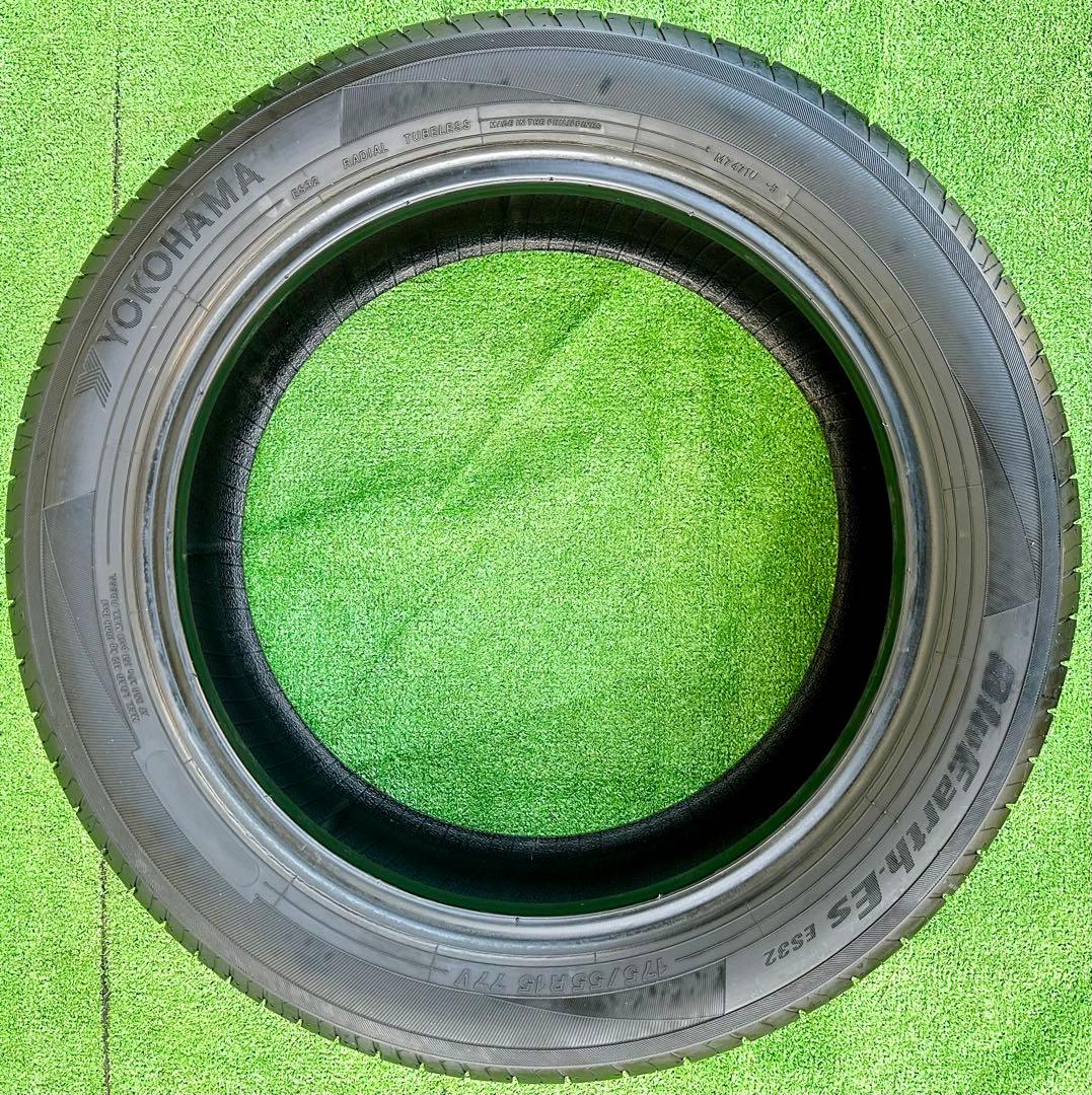 24年 ヨコハマ175/55R15 2本BLUEARTH-ES32 サマータイヤ