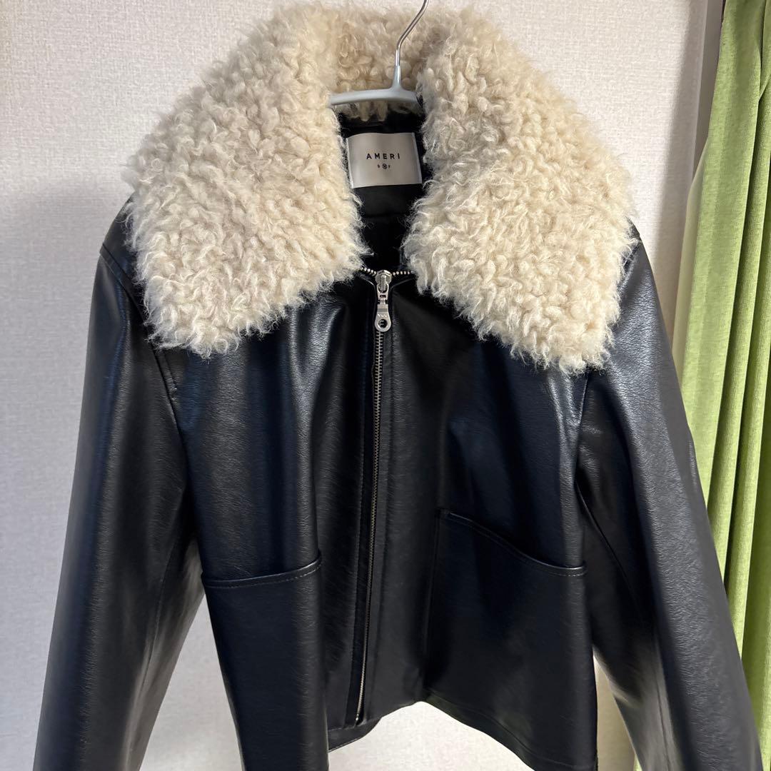 ジャケット・アウター Ameri2WAYCOMPACT LEATHER JACKET