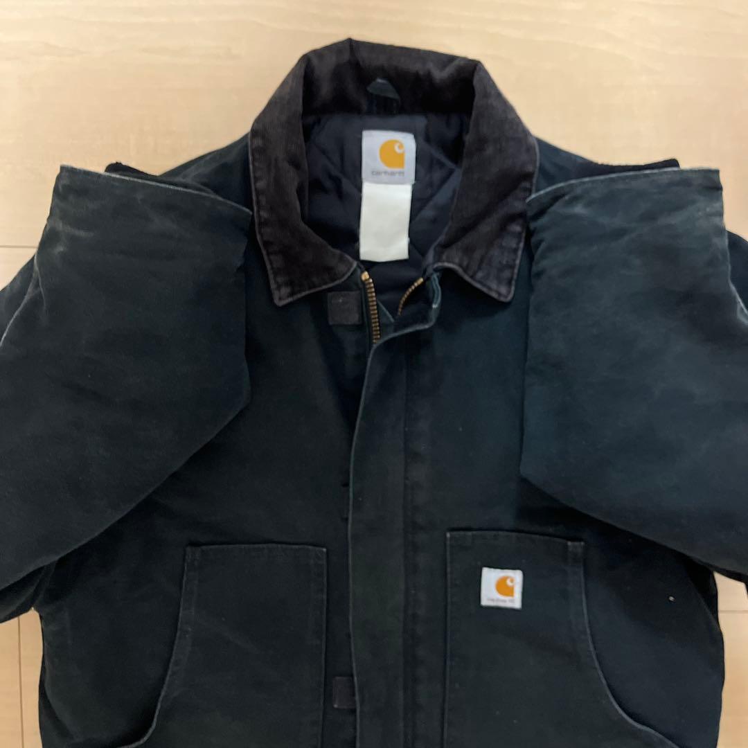 美品Carhartt トラディショナルジャケット ブラックM〜L