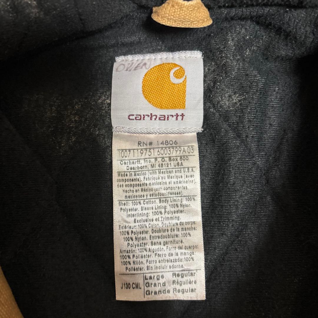 希少y2k 80s〜90s短丈Carhartt アクティブジャケット