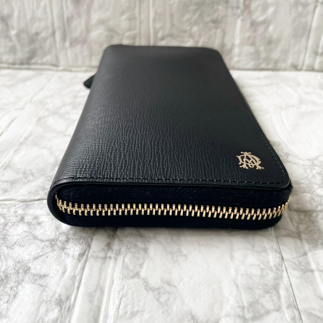 未使用級✨dunhill ダンヒル 長財布　カドガン　ラウンドジップ　ブラック
