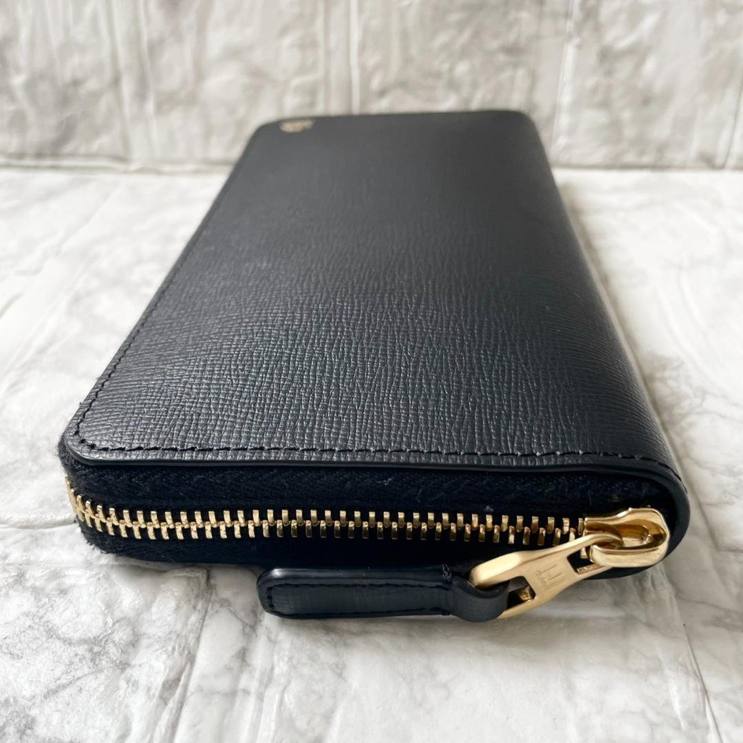未使用級✨dunhill ダンヒル 長財布　カドガン　ラウンドジップ　ブラック