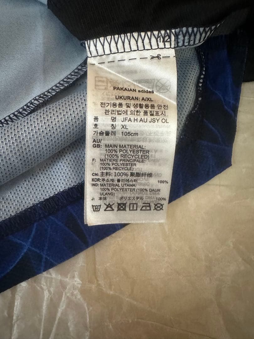 希少 パリオリンピック仕様 Y-3 サッカー日本代表ユニフォーム 2XL 未使用