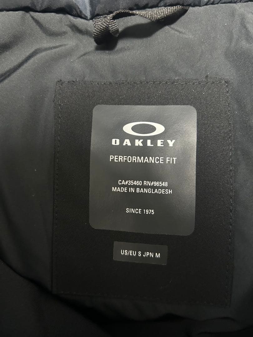 OAKLEY スノーボードウェア ブラック/ブルー 上下セット