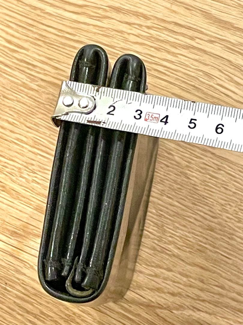 m.a+ エムエークロス W9 折り紙ウォレット 財布 BK DOUBLE