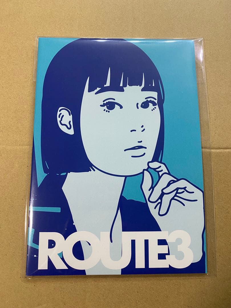 KYNE ROUTE3 キネ　韓国　個展　冊子　ステッカー付き