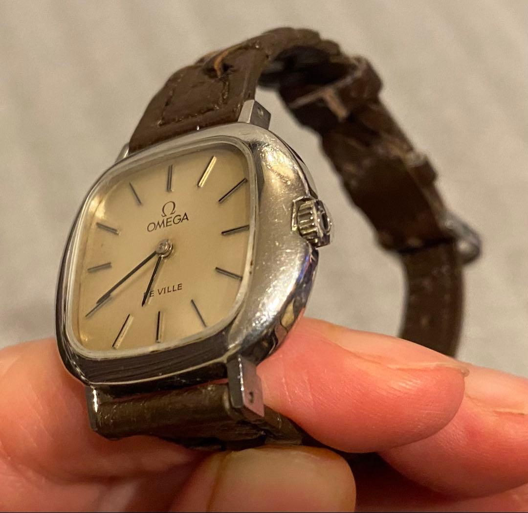 【ジャンク】OMEGA DeVille オメガ デビル レディース 腕時計