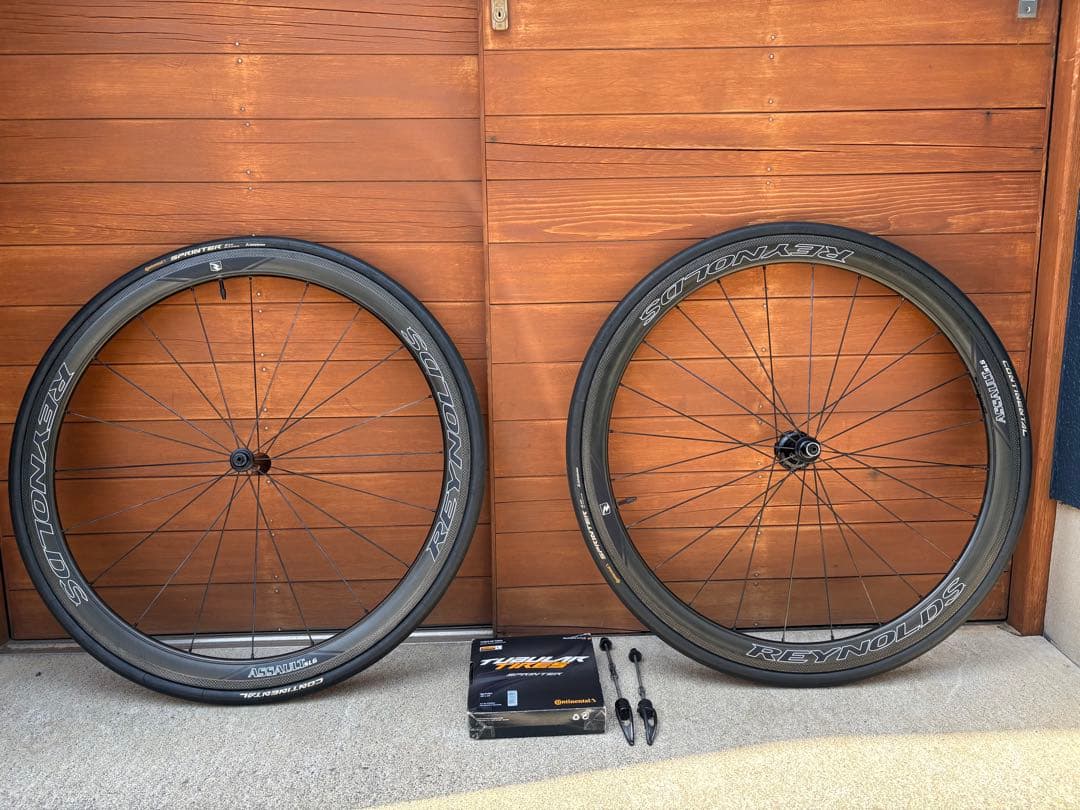 REYNOLDS ASSAULT 700C カーボンホイールセット タイヤ付き
