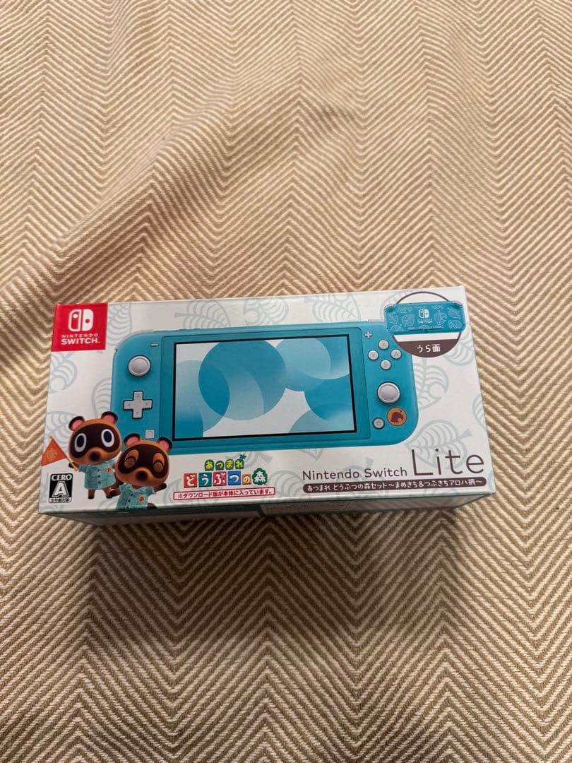 Switch Lite スイッチライトどうぶつの森 本体 動作良好 初期化済み