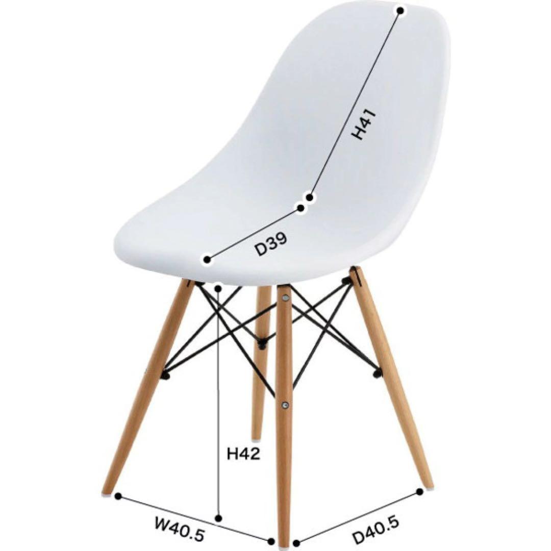 東谷（あづまや）　ルイスチェア　ホワイト