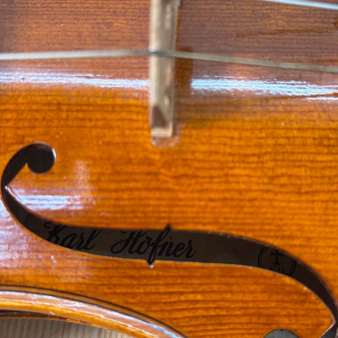 Karl Hofner★カールヘフナー　#201 高級弓付属