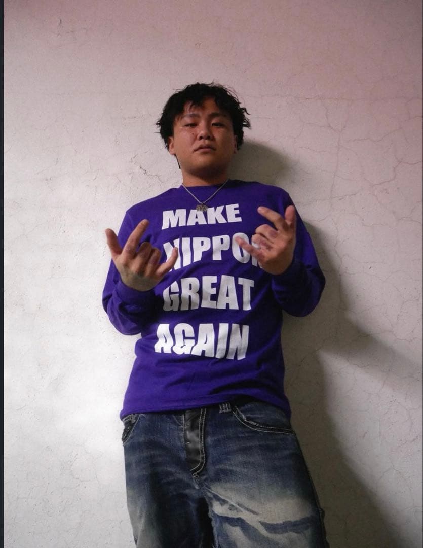 JEAPANGU ロンT IBUKI 着用 flexwitme yoko