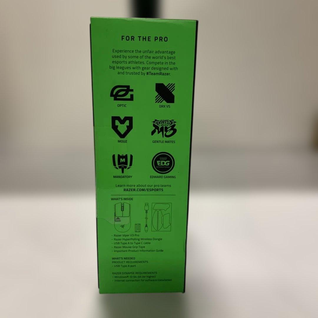 新品未開封Razer Viper V3 Pro White Edition 本体