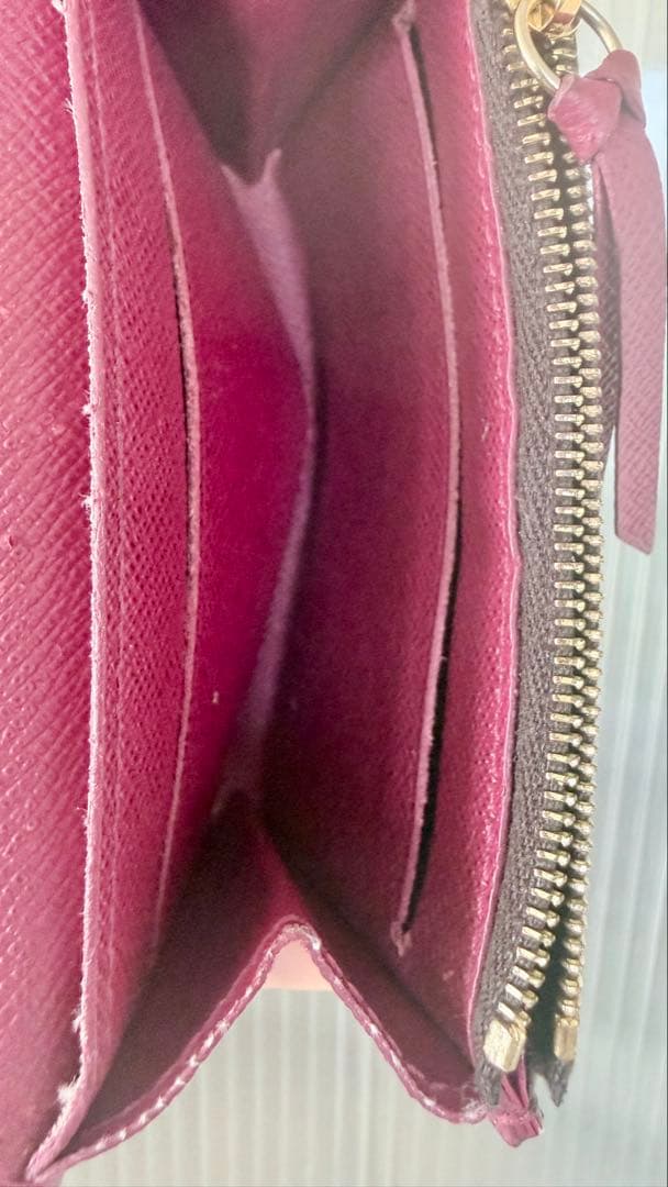 美品Louis Vuitton モノグラム ポルトモネ・ロザリモノグラム