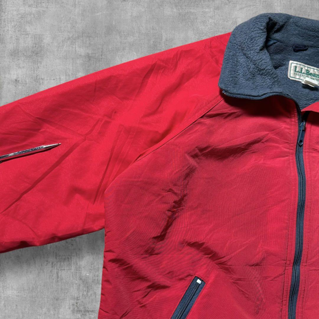 ななし2431 古着USA製80sエルエルビーンウォームアップジャケット短